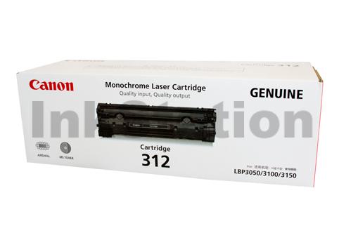 1 x Canon CART-312 Black Genuine Toner Cartridge 1,500 Pages