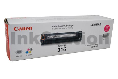 Canon LBP 5050N (CART-316M) Genuine Magenta Toner Cartridge - 1,500 Pages