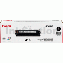 Genuine Canon CART-416 Black Toner Cartridge 2,300 pages
