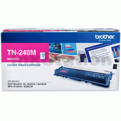 Brother TN-240M Genuine Magenta Toner Cartridge - 1,400 pages