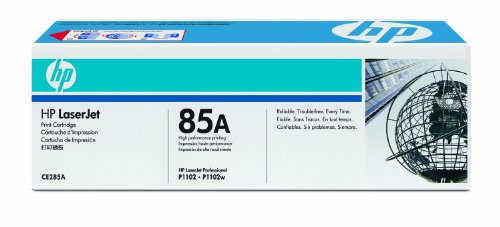 1 x HP CE285A Black Genuine Toner Cartridge 1,600 pages