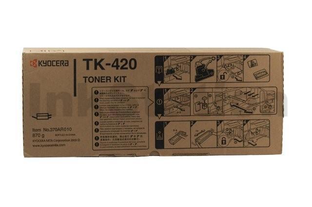1 x Kyocera KM2550 Black Genuine Copier Toner (TK-420) - 15,000 pages