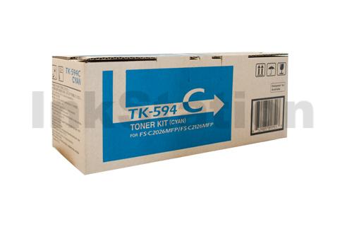 Genuine Kyocera TK-594C Cyan Toner Cartridge -5000 pages