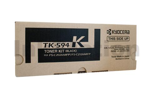 Genuine Kyocera TK-594BK Black Toner Cartridge - 7000 pages