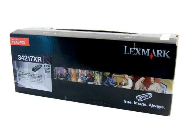 Lexmark (34217XR) Genuine E342n Prebate Toner Cartridge - 6,000 pages