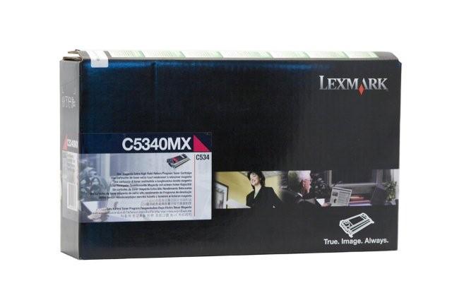 Lexmark (C5340MX) Genuine C534DN Extra High Yield Magenta Prebate Toner Cartridge - 7,000 pages