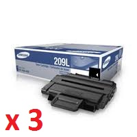 3 x Genuine Samsung SCX4824FN SCX4828FN Toner Cartridge MLT-D209L