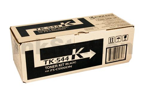 1 x Kyocera TK-544K Black Genuine Toner Cartridge - 5,000 pages