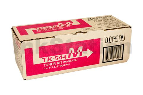1 x Kyocera TK-544M Magenta Genuine Toner Cartridge - 4,000 pages