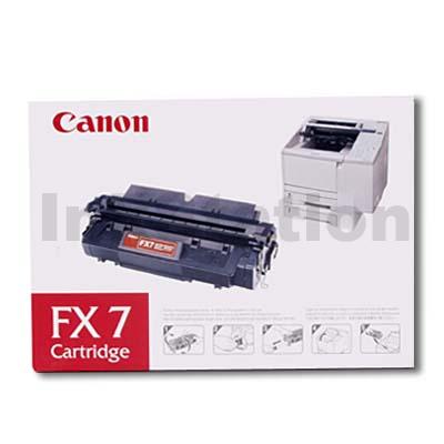 1x Canon FX-7 Black Genunie Toner Cartridge - 4,500 pages