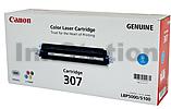 Canon LBP5000 LBP5100 (CART-307C) Genuine Cyan Toner Cartridge - 2,000 Pages