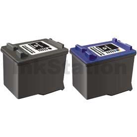 2 Pack HP 21XL + 22XL Compatible - Ink Value Pack [HP 21XLx1 + HP 22XLx1]