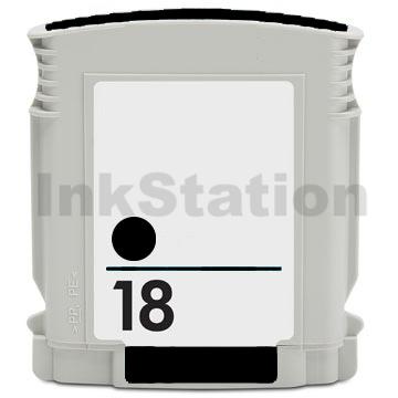 HP 18 BK (C4936A) Compatible Black Ink