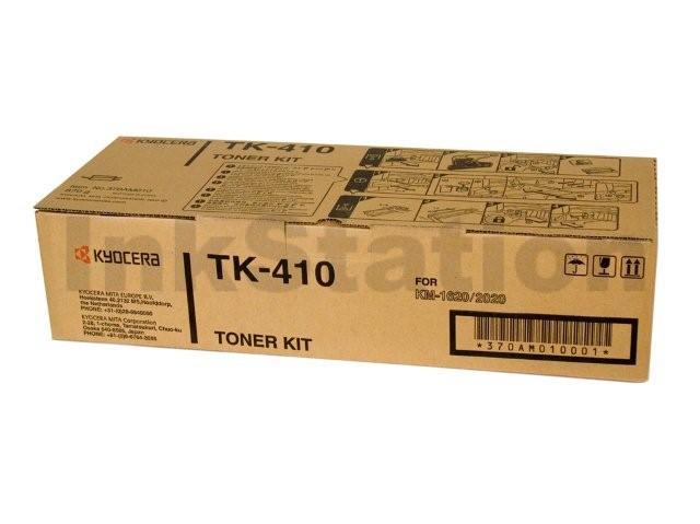 1 x Kyocera KM1620 / 1650 / 2050 Black Genuine Copier Toner (TK-410) - 15,000 pages